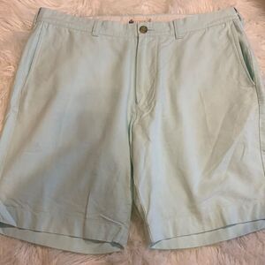 J.Crew size 35 men's 100% cotton chino shorts mint color